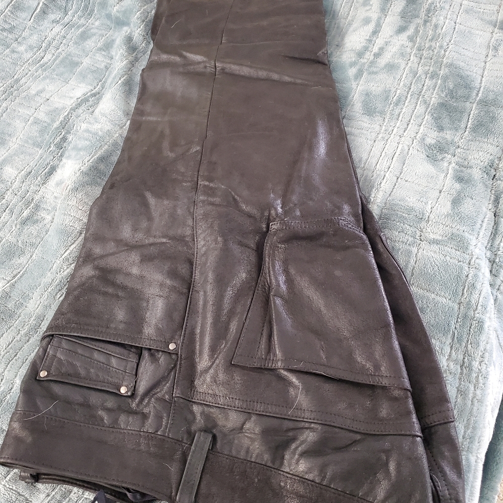 Vintage Wilson Black Leather Pants